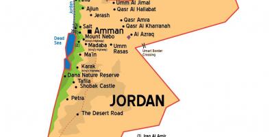 Jordan karti grada 